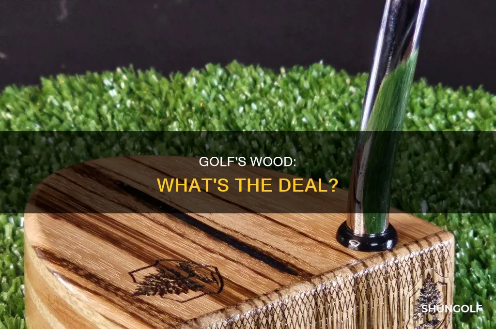 what is wood in golf
