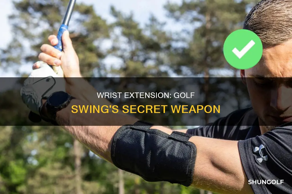 what is wrist extension in golf
