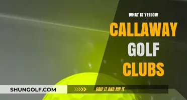 Understanding Yellow Callaway Golf Clubs: Features, Benefits, and Performance
