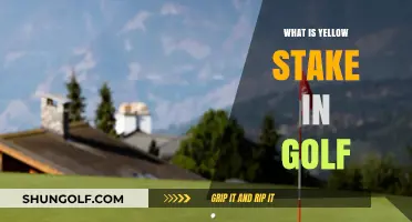 Yellow Stakes: Golf's No-Go Zones