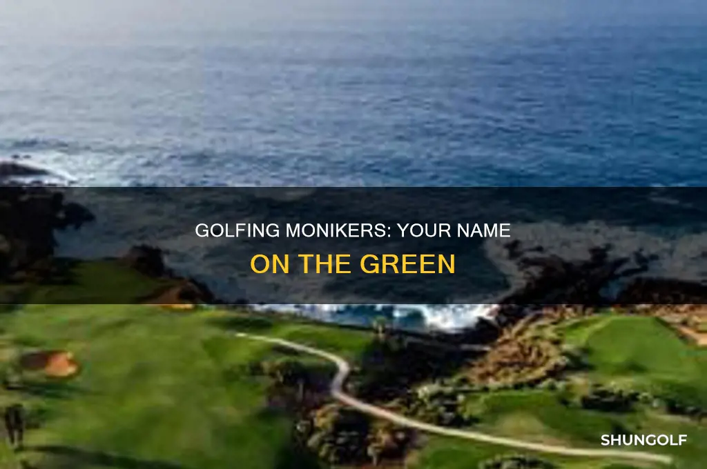 what is your golfer name