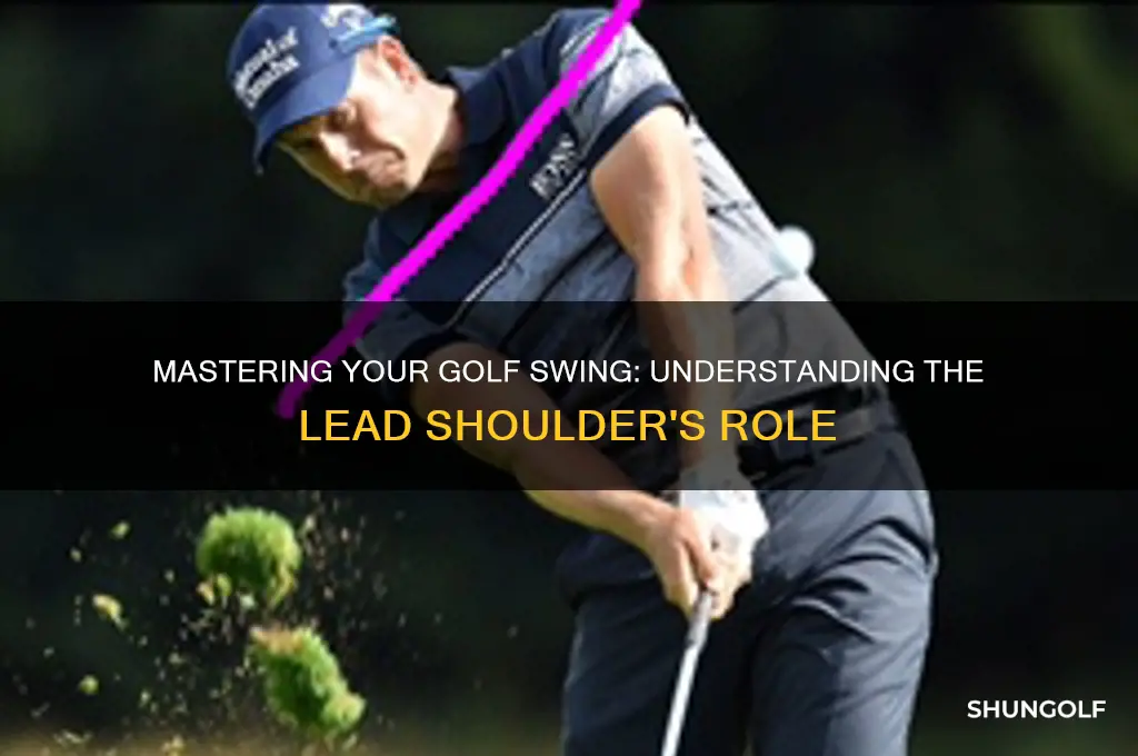 what is your lead shoulder in golf