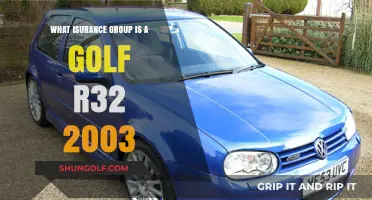 2003 Golf R32: Understanding Its Insurance Group Classification