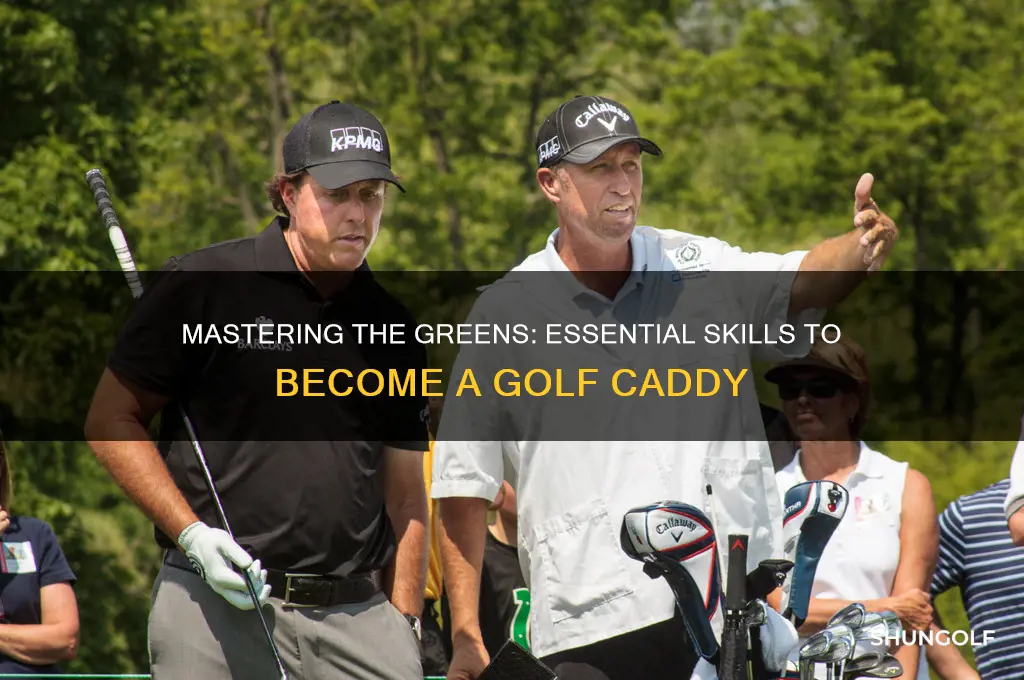 what it takes to become a golf caddy