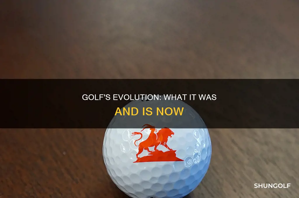 what it was was golf