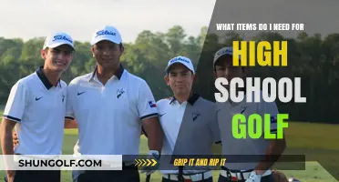 Essential Gear Checklist for High School Golf Success