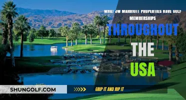 Tee Off at JW Marriott: Golf Memberships Across the USA