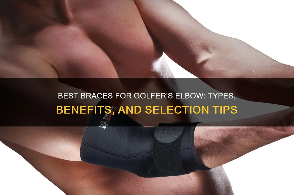 what kind of brace for golfer
