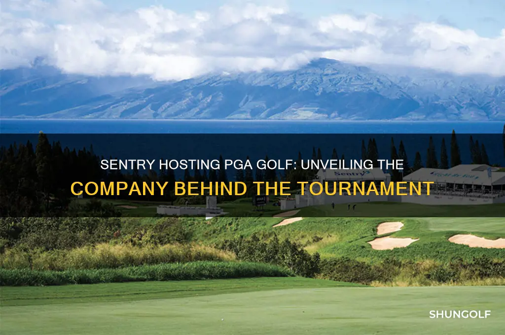 what kind of company is sentry hosting the pga golf