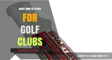 Best Epoxy Types for Golf Club Repairs and Customization