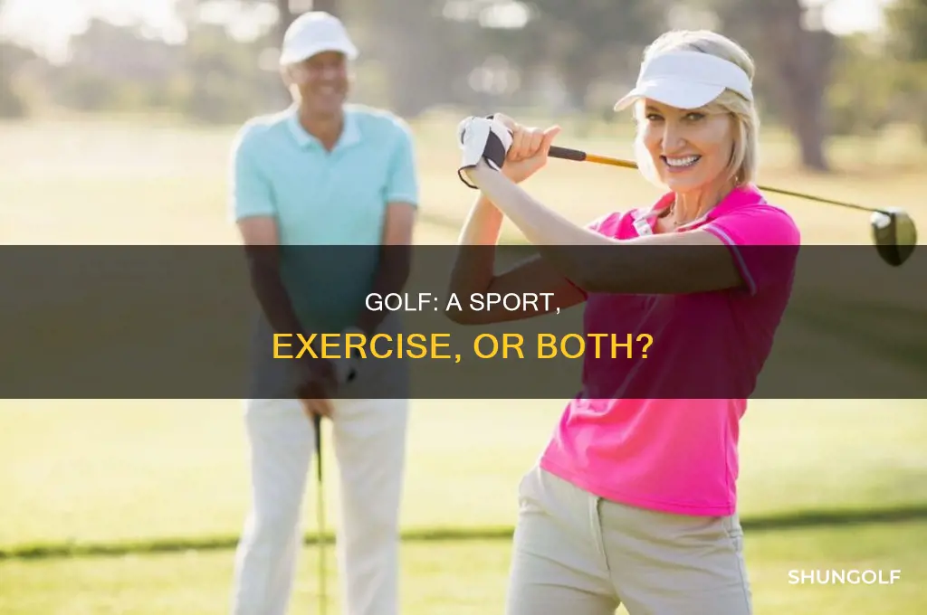 what kind of exercise is golf