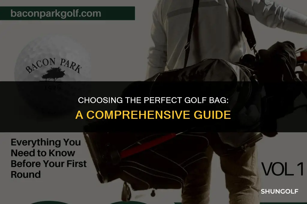 what kind of golf bag do i need