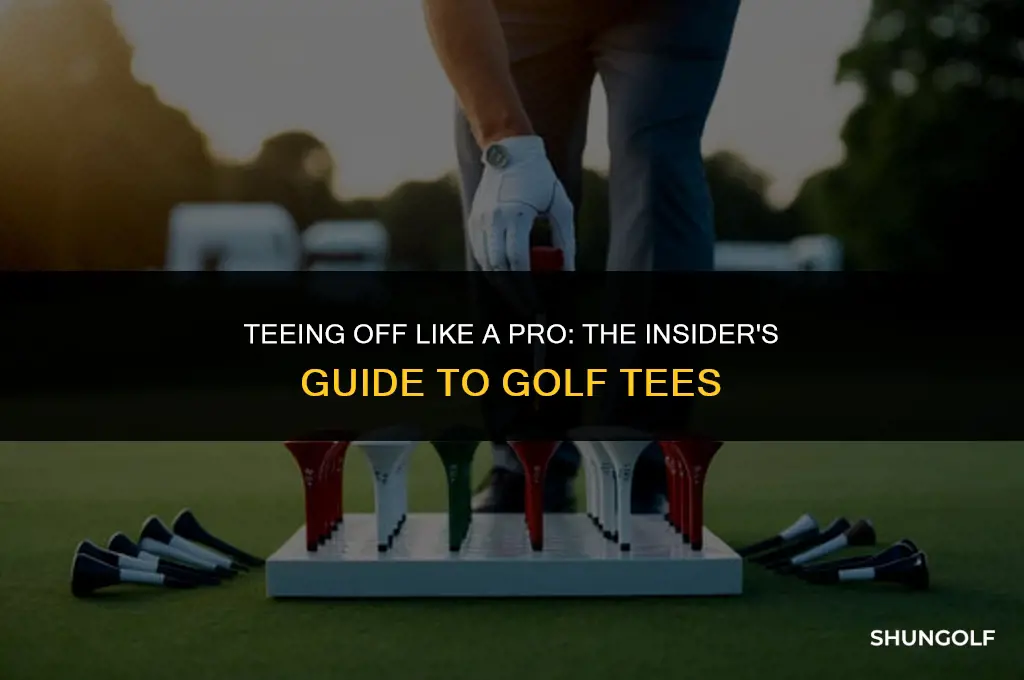 what kind of golf tees do the pros use