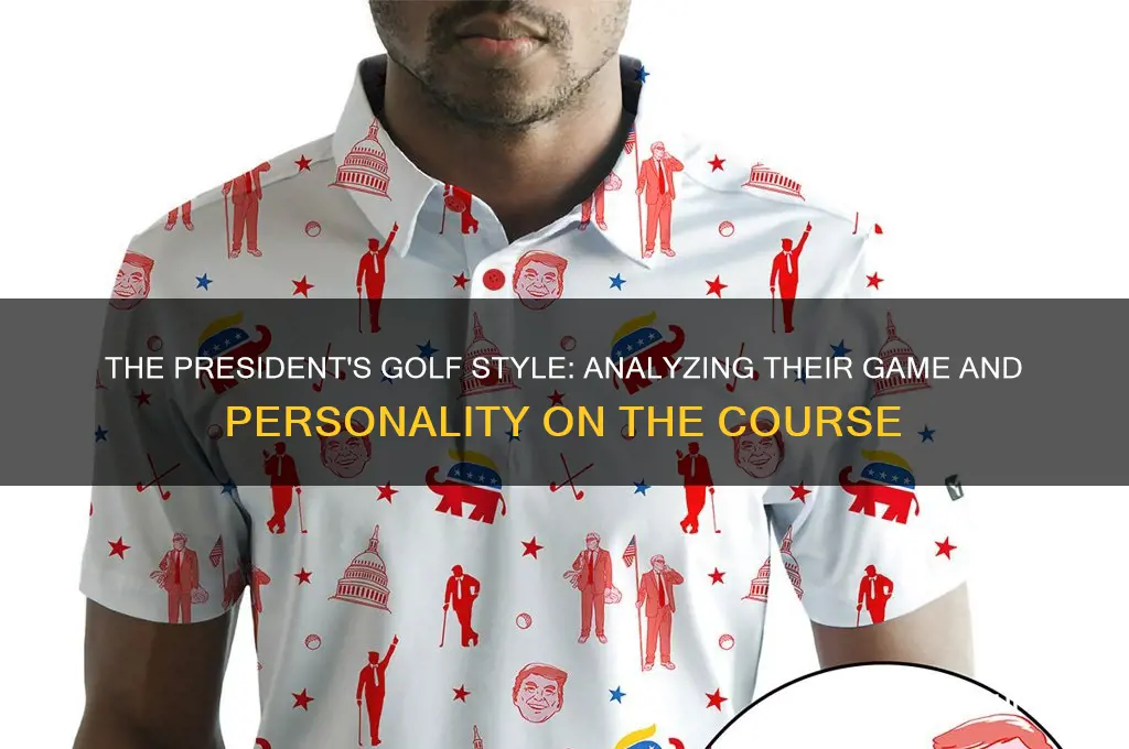 what kind of golfer is the president