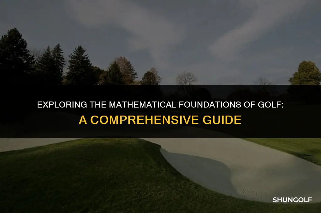 what kind of mathematics are used in golf