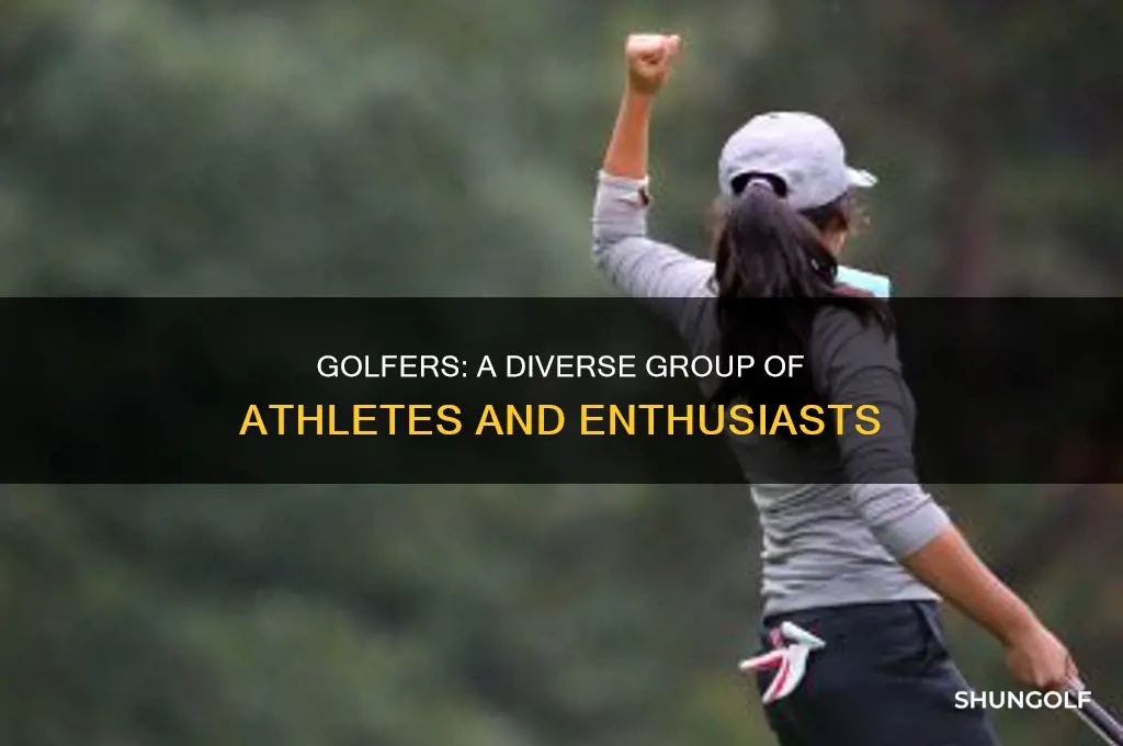 what kind of people golf
