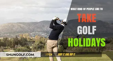 Who Enjoys Golf Holidays? Exploring Enthusiasts' Profiles and Preferences