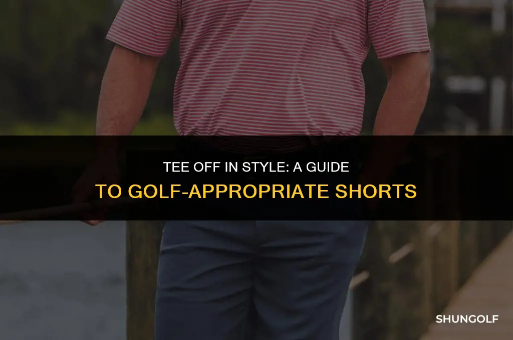 what kind of shorts can i wear at a golf