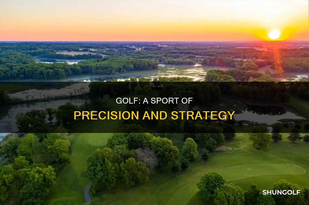 what kind of sport is golf