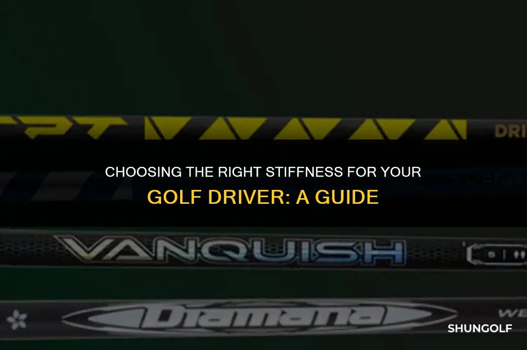 what kind of stiffness should my golf driver be