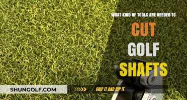 Essential Tools for Cutting Golf Shafts: A Comprehensive Guide