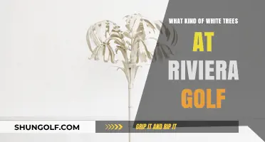 Discovering the Unique White Trees at Riviera Golf Course
