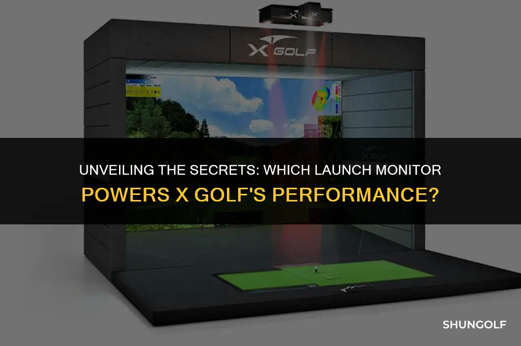 what launch monitor does x golf use