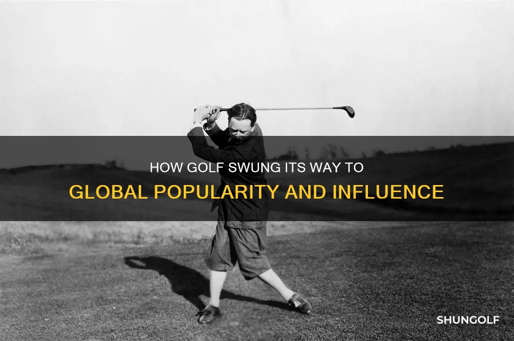 what led to the globalization of golf