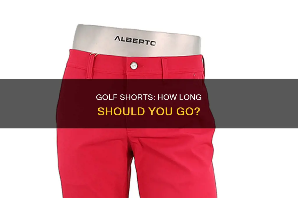 what length are golf shorts