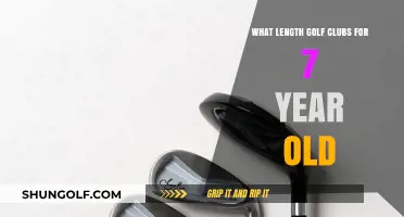 Choosing the Right Golf Club Length for Your 7-Year-Old