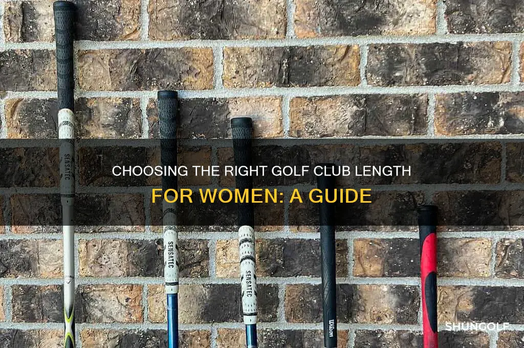 what length golf clubs to buy women