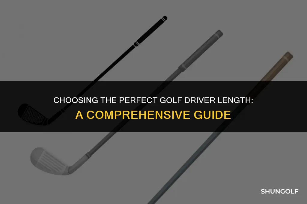 what length golf driver do i need