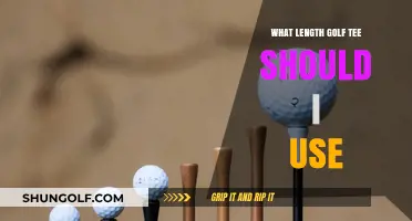 Choosing the Perfect Golf Tee Length: A Comprehensive Guide