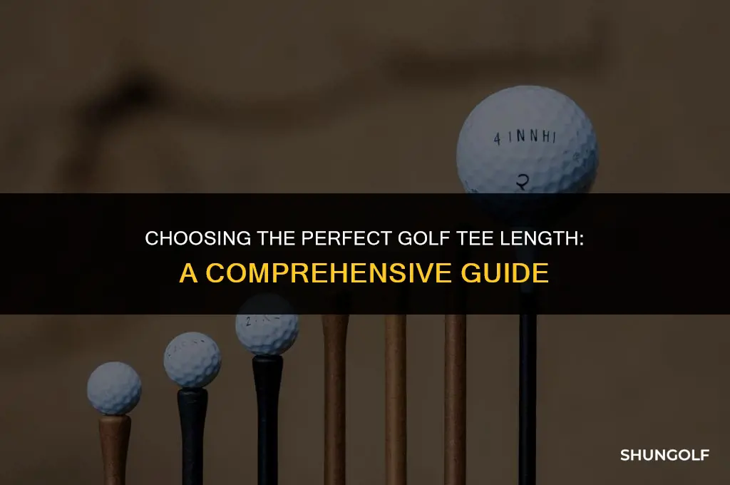 what length golf tee should i use
