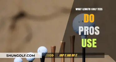 Teeing Off Like a Pro: The Ideal Golf Tee Length Revealed