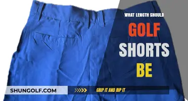 Golf Shorts: Ideal Length for Comfort and Style