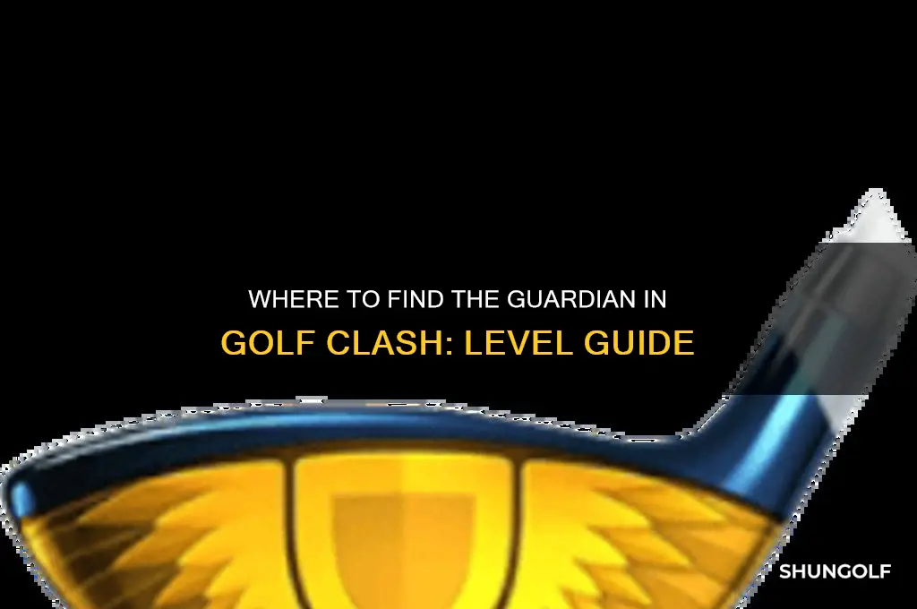 what level do i find the guardian in golf clash