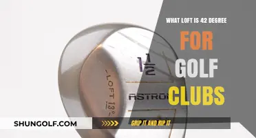Understanding Golf Club Loft: What Does 42 Degrees Mean for Your Game?