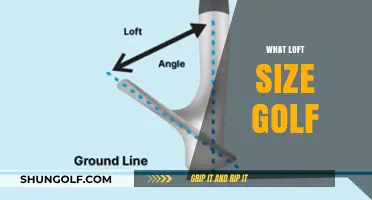 Golf Loft Size: Choosing the Right One for You