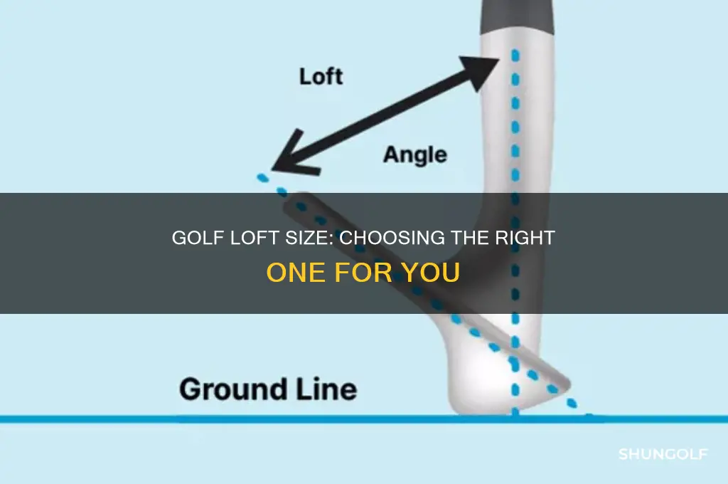 what loft size golf