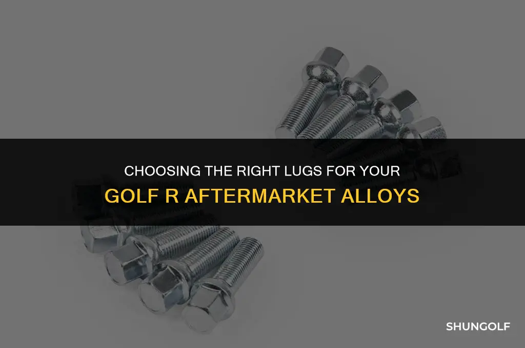 what lugs to use for aftermarket alloys golf r