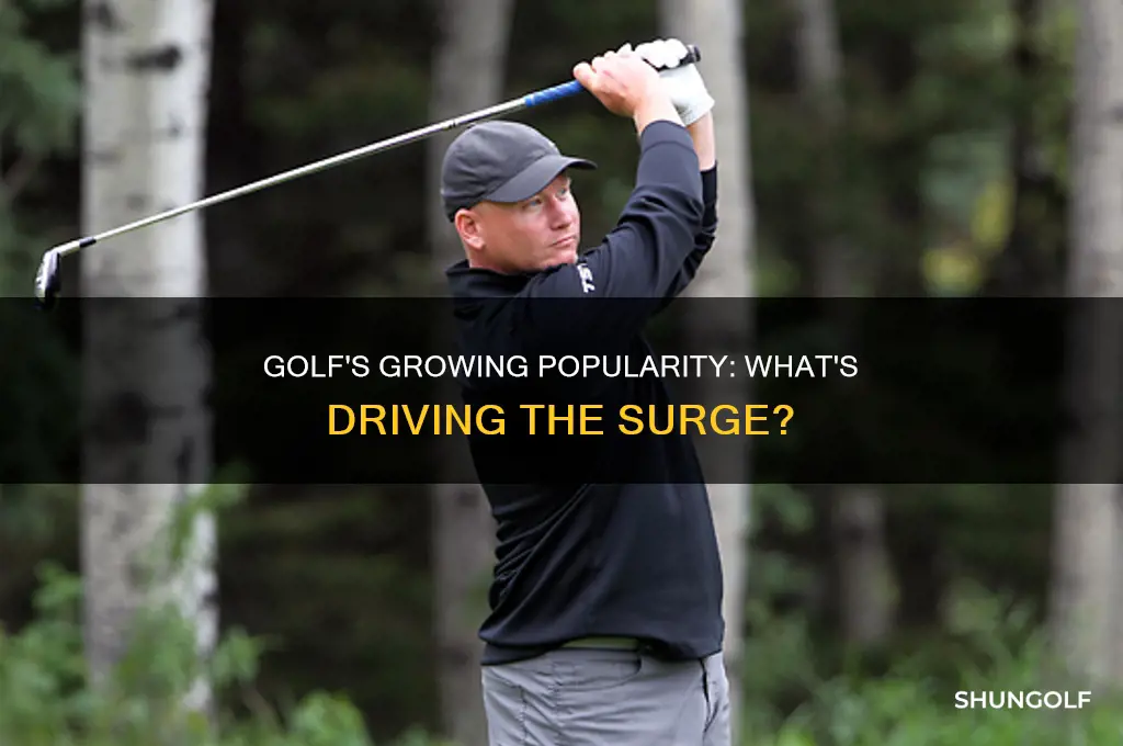 what made golf more popular