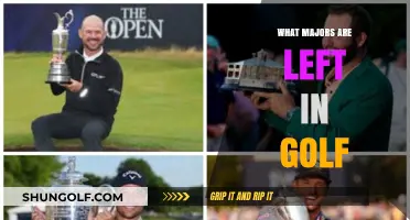 Golf Majors: Who's Left to Conquer?