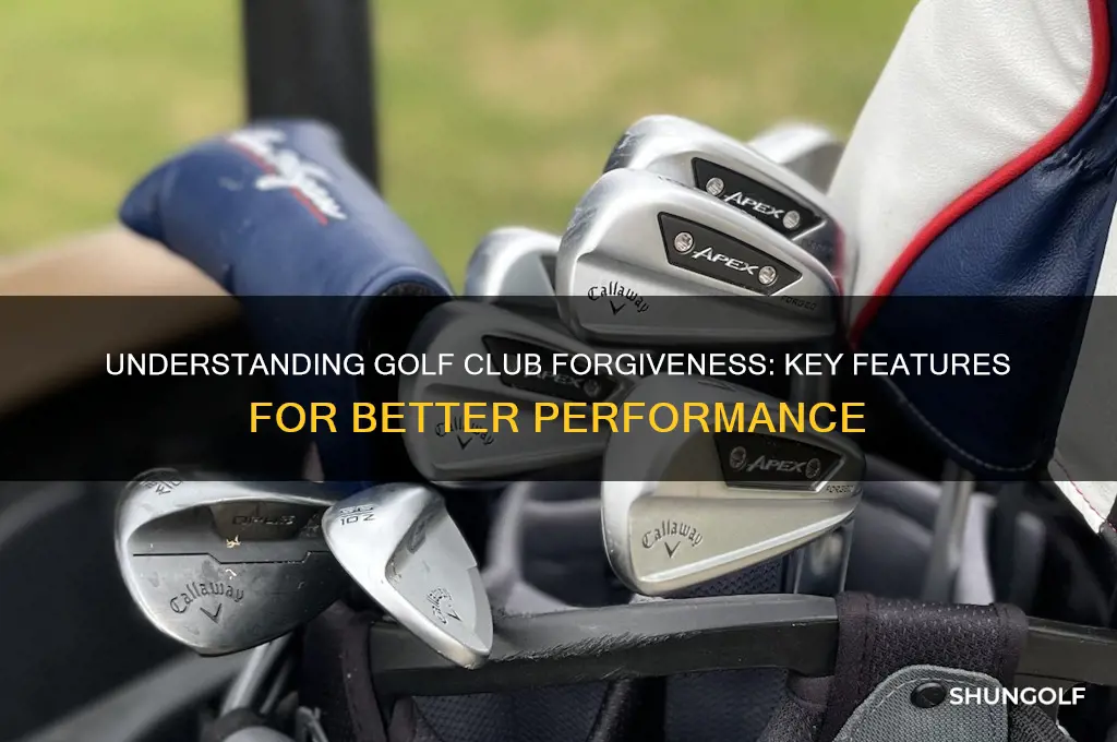 what makes a golf club forgiving