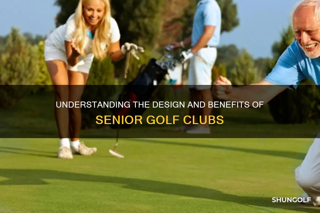 what makes a golf club senior