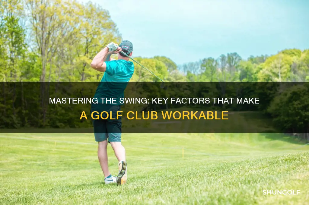 what makes a golf club workable