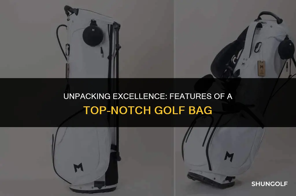 what makes a good golf bag