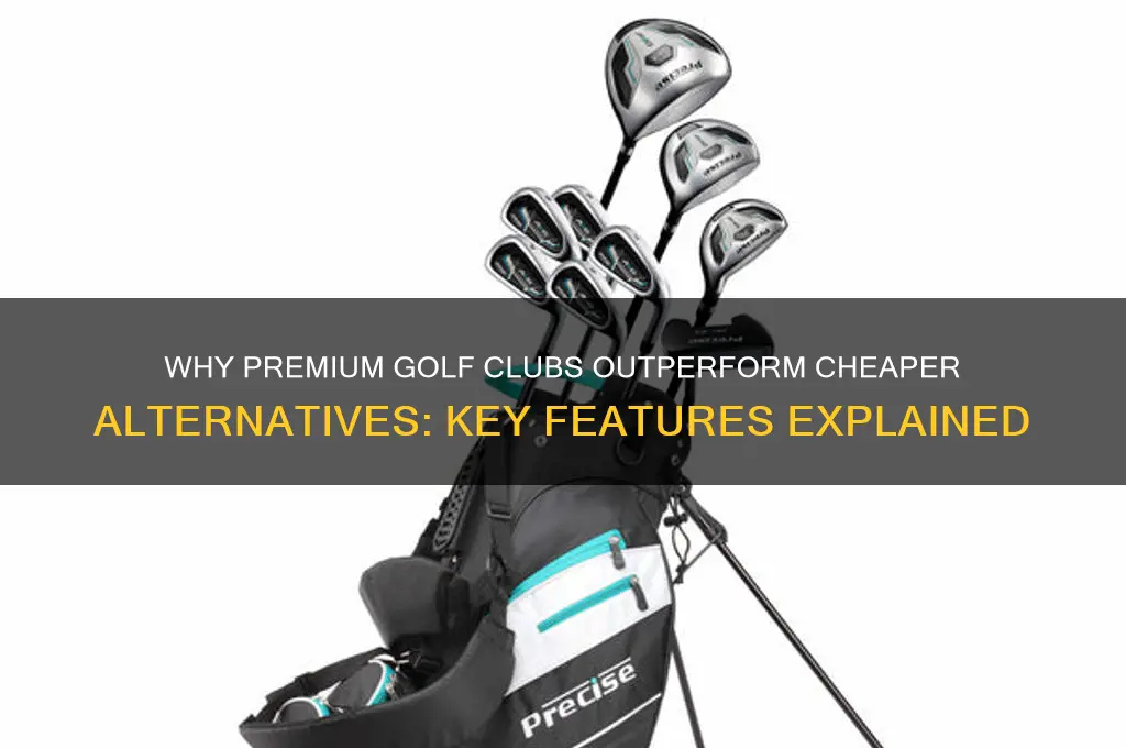 what makes an expensive golf club so much better
