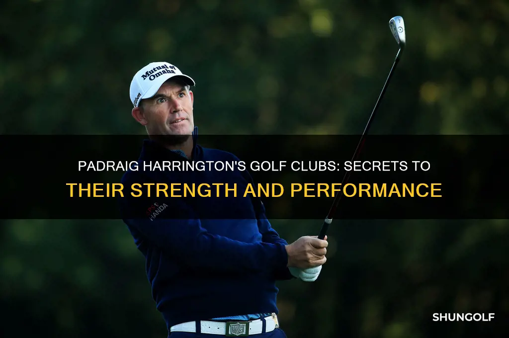 what makes padraig harrington