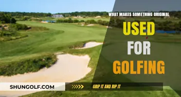 Uniquely Original: The Art of Golfing with a Twist